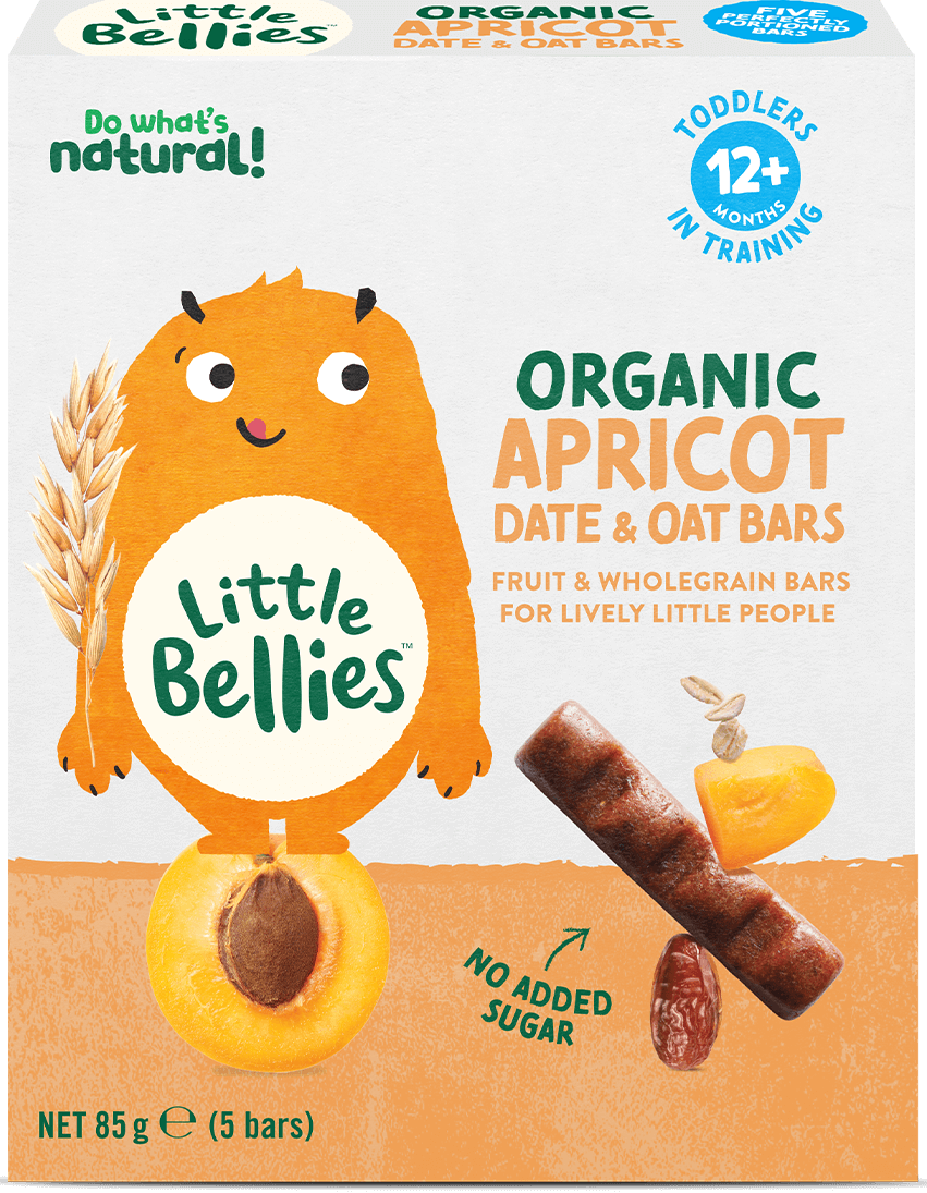 Little Bellies Organic Apricot Date & Oat Bars