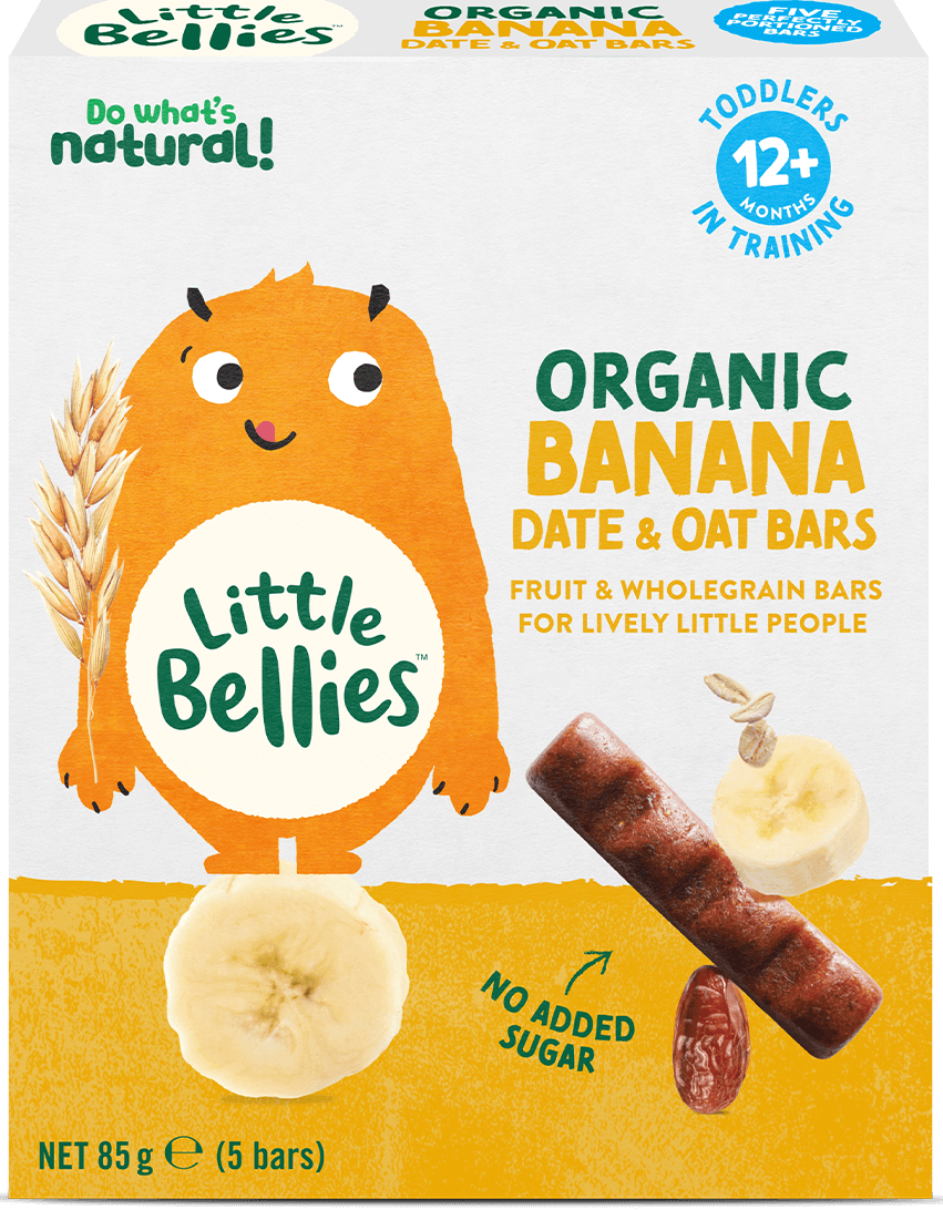 Little Bellies Organic Banana Date & Oat Bars