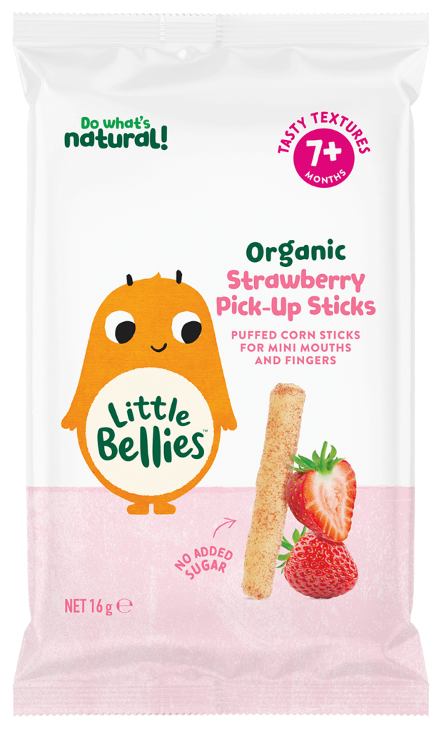 Organic Strawberry Yoghurt Pick-Up Sticks