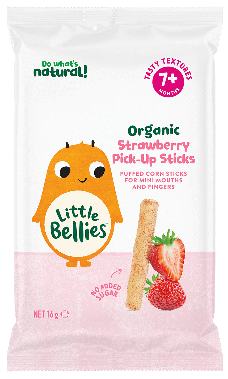 Organic Strawberry Yoghurt Pick-Up Sticks