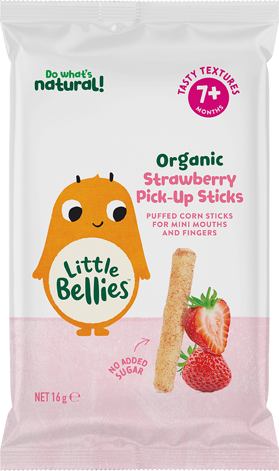 Little Bellies Organic Strawberry Pick-Up Sticks
