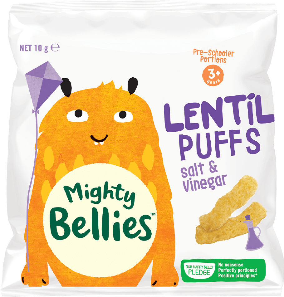 Little Bellies Salt and Vinegar Lentil Puffs