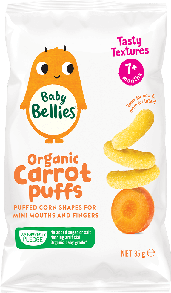 Little Bellies Organic Carrot Puffs Share Pack