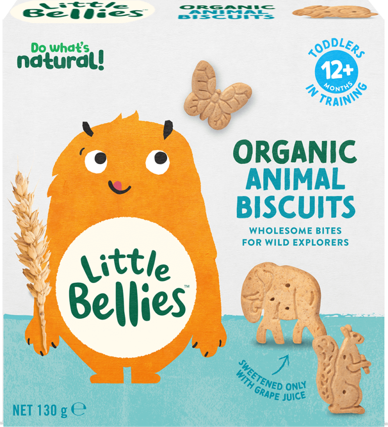 Organic Animal Biscuits & Cookies for Toddlers from 12+ Months