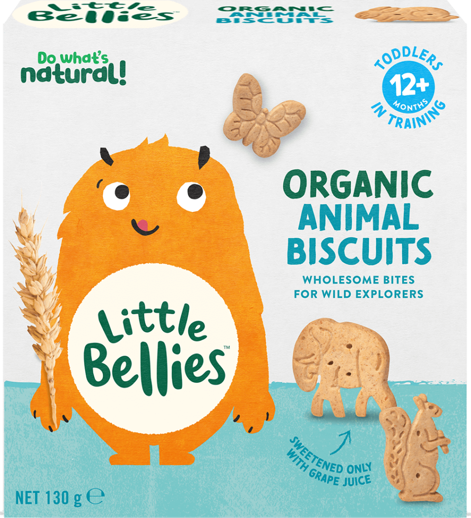 Little Bellies Organic Animal Biscuits