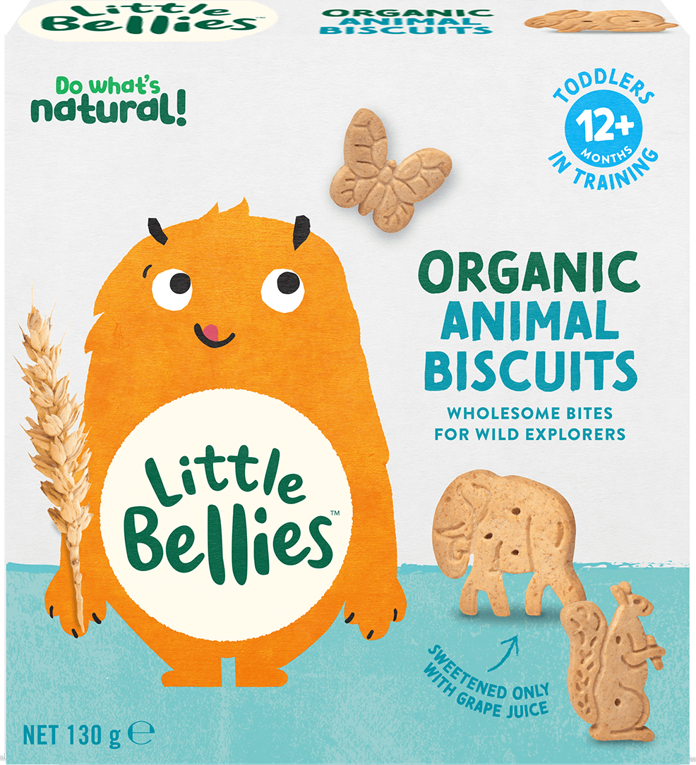 Little Bellies Organic Animal Biscuits