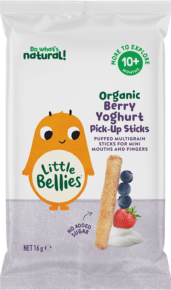Little Bellies Organic Berry Yoghurt Pick-Up Sticks