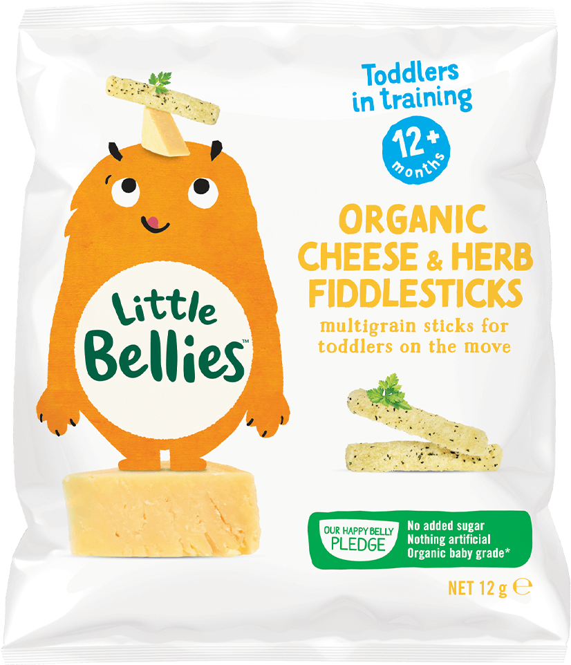 Little Bellies Organic Cheese & Herb Fiddlesticks