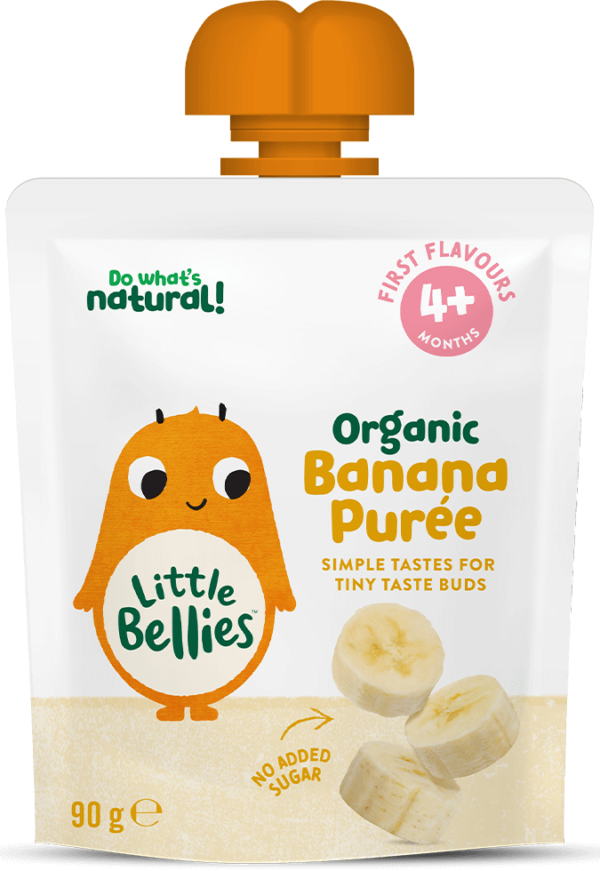 Baby food pouches for 4+ months old | Organic fruit purées