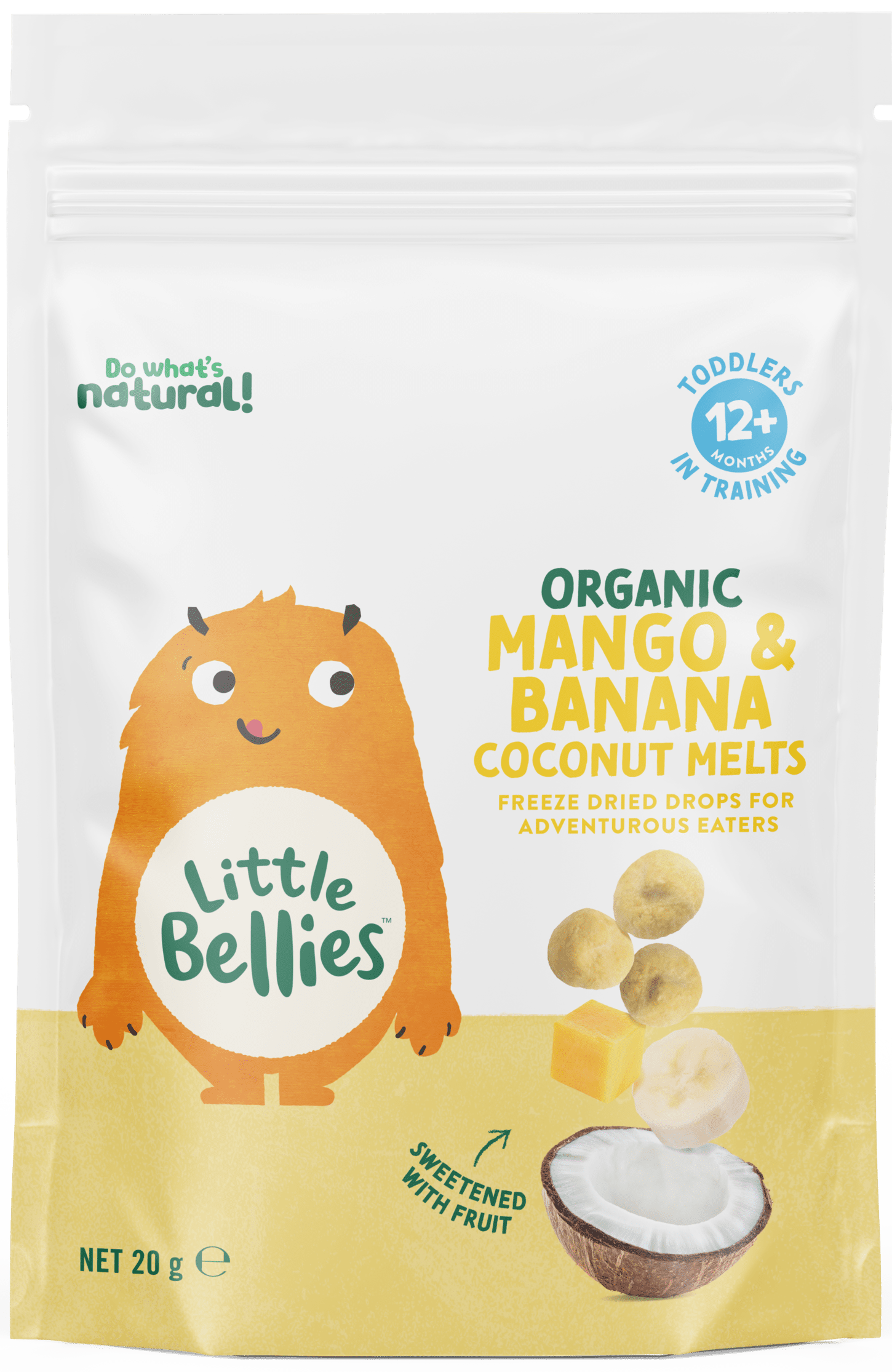 Organic Mango & Banana Coconut Melts