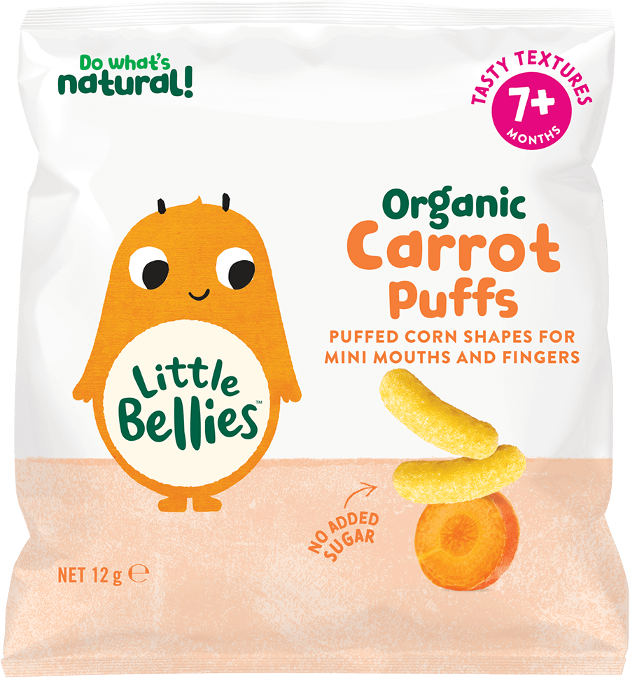 Little Bellies Organic Carrot Puffs