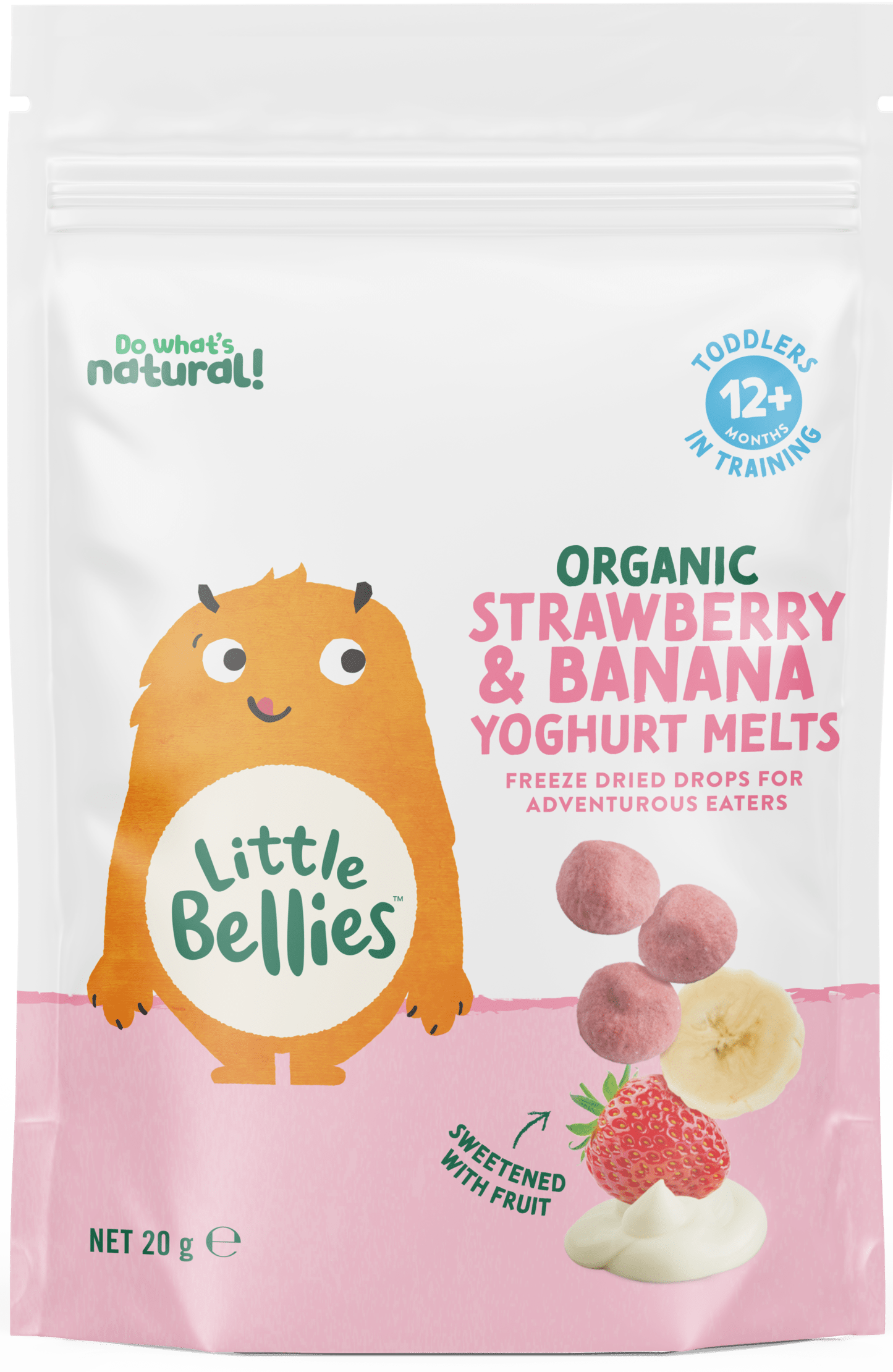 Organic Strawberry & Banana Yoghurt Melts
