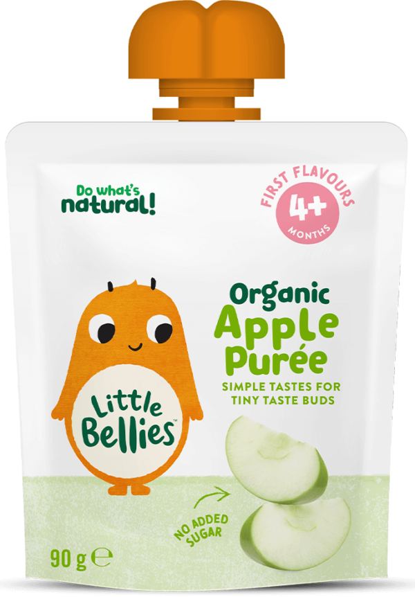 Baby Pouches: Organic Apple Purée For 4+ Months