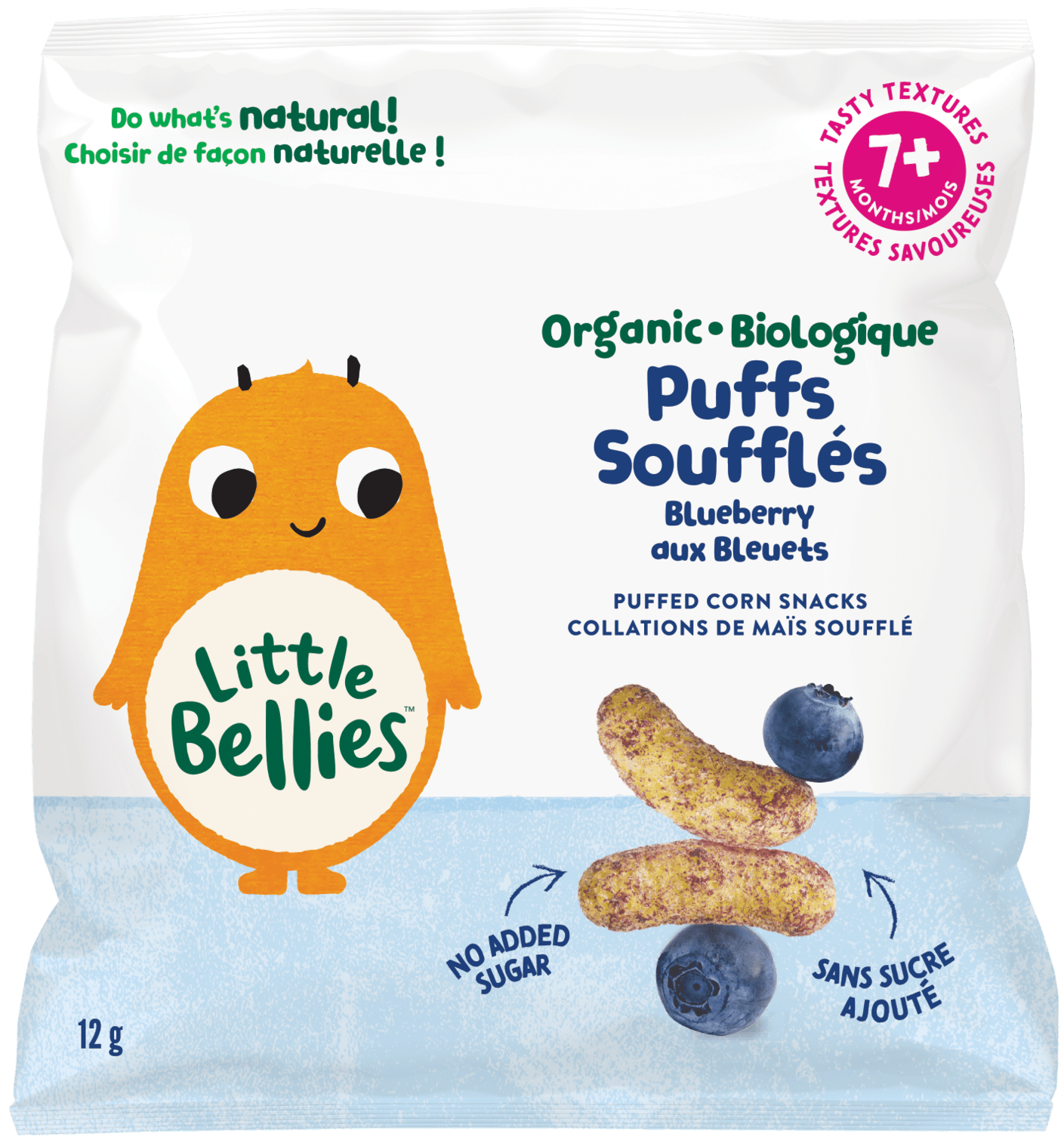Organic Blueberry Puffs