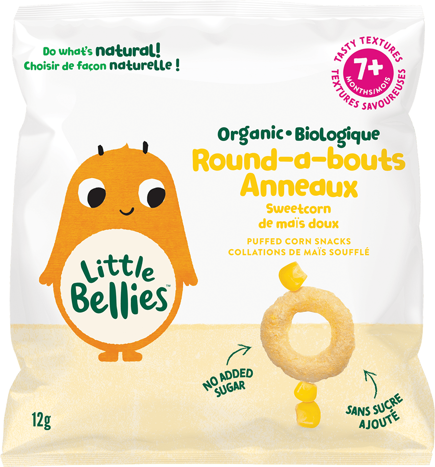 Little Bellies Organic Sweetcorn Round-a-bouts