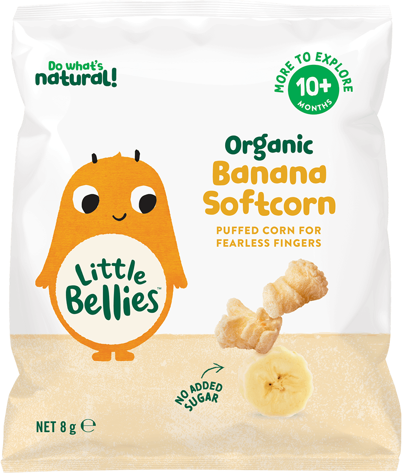 Little Bellies Organic Banana Softcorn