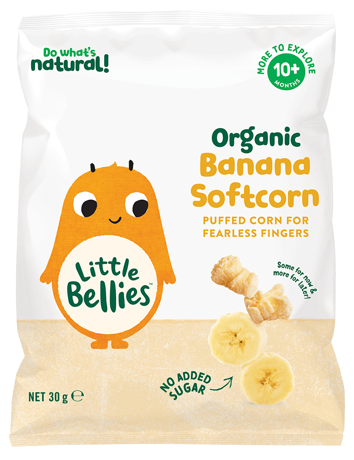 Little Bellies Organic Banana Softcorn Share Pack