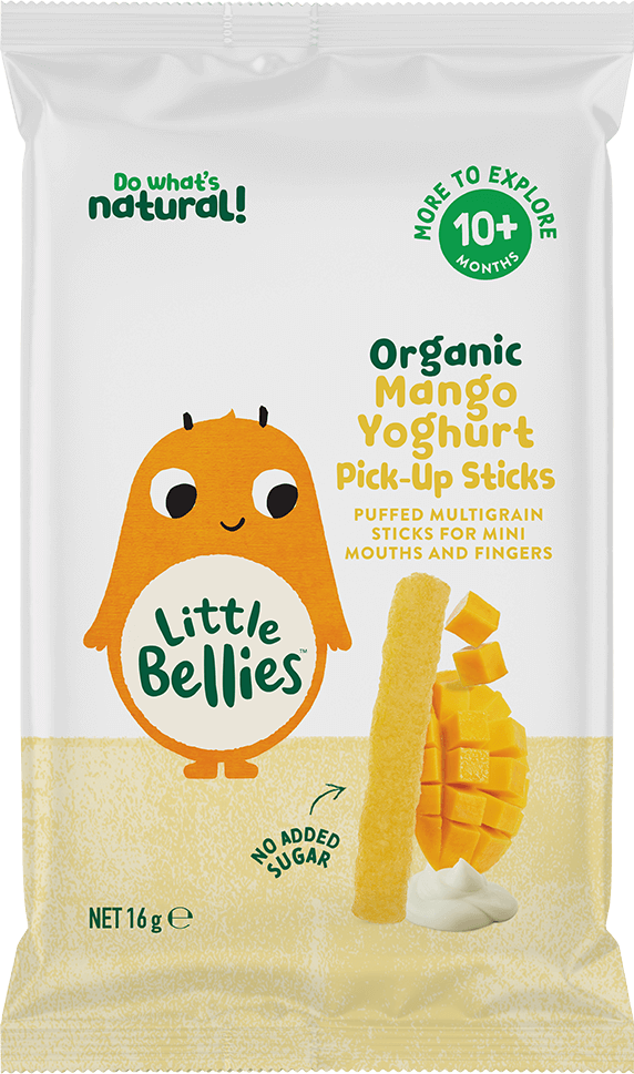 Little Bellies Organic Mango Yoghurt Pick-Up Sticks