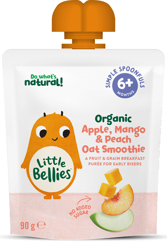 Little Bellies Organic Apple, Mango & Peach Oat Smoothie