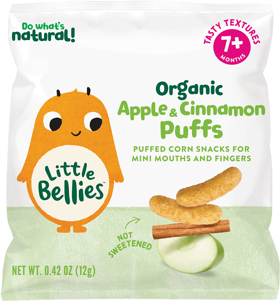 Little Bellies Organic Apple & Cinnamon Puffs