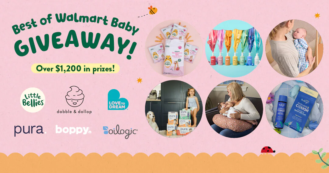 Win a $1,200 Bundle from Little Bellies and Baby Brands Available at Walmart